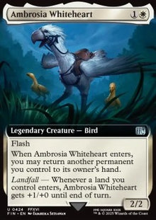 Ambrosia Whiteheart (V.2)⁣ - Magic: The Gathering - FINAL FANTASY: Extras⁣ (Uncommon)⁣ [424]