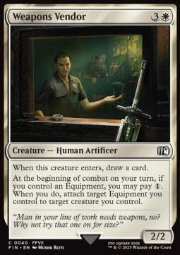 Weapons Vendor⁣ - Magic: The Gathering - FINAL FANTASY⁣ (Common)⁣ [40]