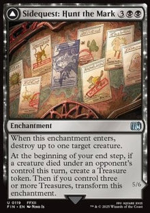 Sidequest: Hunt the Mark // Yiazmat, Ultimate Mark⁣ - Magic: The Gathering - FINAL FANTASY⁣ (Uncommon)⁣ [119]