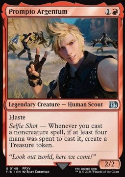 Prompto Argentum⁣ - Magic: The Gathering - FINAL FANTASY⁣ (Uncommon)⁣ [148]