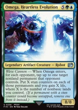 Omega, Heartless Evolution⁣ - Magic: The Gathering - FINAL FANTASY⁣ (Uncommon)⁣ [236]