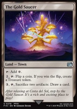 The Gold Saucer⁣ - Magic: The Gathering - FINAL FANTASY⁣ (Uncommon)⁣ [279]