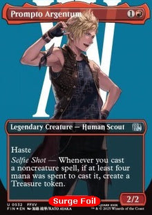 Prompto Argentum (V.3)⁣ - Magic: The Gathering - FINAL FANTASY: Extras⁣ (Uncommon)⁣ [532]