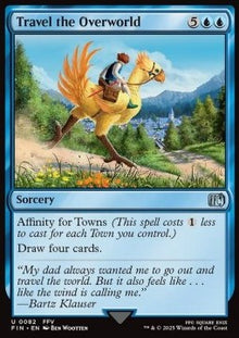Travel the Overworld⁣ - Magic: The Gathering - FINAL FANTASY⁣ (Uncommon)⁣ [82]