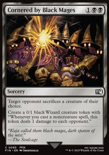 Cornered by Black Mages⁣ - Magic: The Gathering - FINAL FANTASY⁣ (Common)⁣ [93]