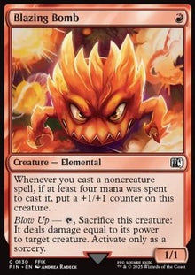Blazing Bomb⁣ - Magic: The Gathering - FINAL FANTASY⁣ (Common)⁣ [130]