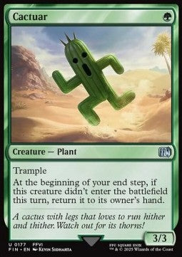 Cactuar⁣ - Magic: The Gathering - FINAL FANTASY⁣ (Uncommon)⁣ [177]