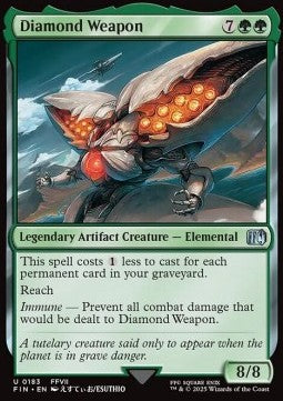 Diamond Weapon⁣ - Magic: The Gathering - FINAL FANTASY⁣ (Uncommon)⁣ [183]