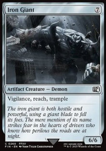 Iron Giant⁣ - Magic: The Gathering - FINAL FANTASY⁣ (Common)⁣ [260]