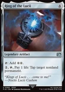 Ring of the Lucii⁣ - Magic: The Gathering - FINAL FANTASY⁣ (Uncommon)⁣ [269]