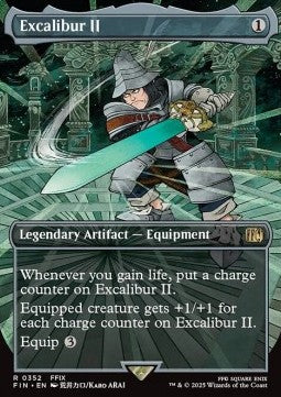 Excalibur II⁣ - Magic: The Gathering - FINAL FANTASY: Extras⁣ (Rare)⁣ [352]