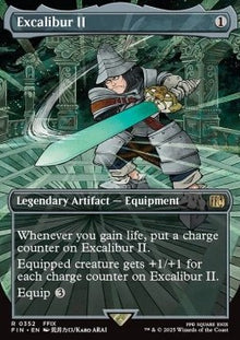 Excalibur II⁣ - Magic: The Gathering - FINAL FANTASY: Extras⁣ (Rare)⁣ [352]