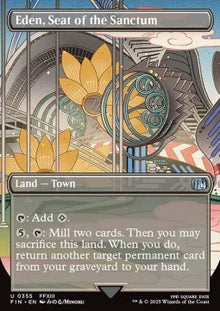 Eden, Seat of the Sanctum⁣ - Magic: The Gathering - FINAL FANTASY: Extras⁣ (Uncommon)⁣ [355]