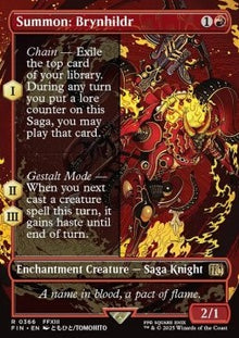 Summon: Brynhildr⁣ - Magic: The Gathering - FINAL FANTASY: Extras⁣ (Rare)⁣ [366]