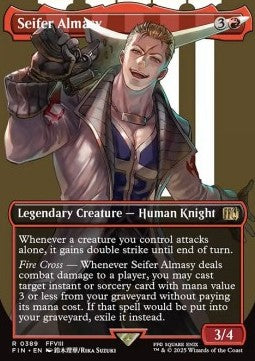 Seifer Almasy (V.1)⁣ - Magic: The Gathering - FINAL FANTASY: Extras⁣ (Rare)⁣ [389]