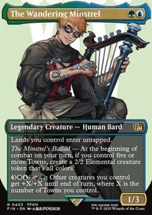 The Wandering Minstrel (V.1)⁣ - Magic: The Gathering - FINAL FANTASY: Extras⁣ (Rare)⁣ [403]