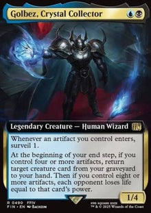 Golbez, Crystal Collector (V.2)⁣ - Magic: The Gathering - FINAL FANTASY: Extras⁣ (Rare)⁣ [490]