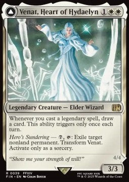 Venat, Heart of Hydaelyn // Hydaelyn, the Mothercrystal⁣ - Magic: The Gathering - FINAL FANTASY⁣ (Rare)⁣ [39]