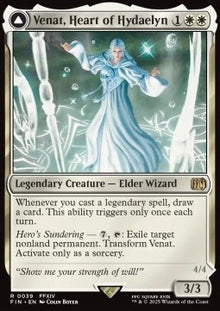 Venat, Heart of Hydaelyn // Hydaelyn, the Mothercrystal⁣ - Magic: The Gathering - FINAL FANTASY⁣ (Rare)⁣ [39]