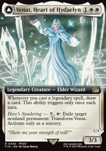 Venat, Heart of Hydaelyn // Hydaelyn, the Mothercrystal (V.2)⁣ - Magic: The Gathering - FINAL FANTASY: Extras⁣ (Rare)⁣ [434]