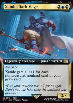 Xande, Dark Mage (V.1)⁣ - Magic: The Gathering - FINAL FANTASY: Extras⁣ (Rare)⁣ [516]