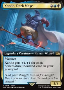 Xande, Dark Mage (V.1)⁣ - Magic: The Gathering - FINAL FANTASY: Extras⁣ (Rare)⁣ [516]