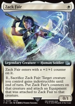 Zack Fair (V.1)⁣ - Magic: The Gathering - FINAL FANTASY: Extras⁣ (Uncommon)⁣ [435]