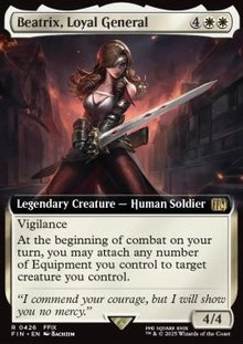 Beatrix, Loyal General (V.1)⁣ - Magic: The Gathering - FINAL FANTASY: Extras⁣ (Rare)⁣ [426]