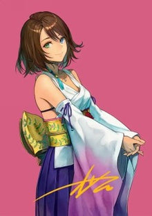 Art Series: Yuna, Hope of Spira (V.2)⁣ - Magic: The Gathering - FINAL FANTASY: Extras⁣ (Tip Card)⁣ [A48]