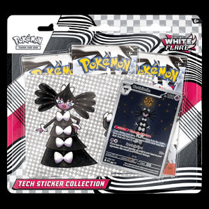 White Flare: Gothitelle Tech Sticker Collection - White Flare