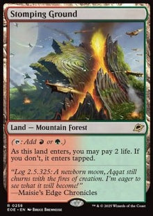 Stomping Ground⁣ - Edge of Eternities⁣ (Rare)⁣ [258]