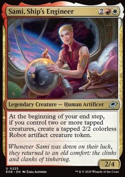 Sami, Ship's Engineer⁣ - Edge of Eternities⁣ (Uncommon)⁣ [225]