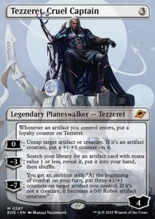 Tezzeret, Cruel Captain⁣ - Edge of Eternities: Extras⁣ (Mythic)⁣ [287]