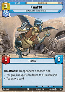 Watto, No Money, No Parts, No Deal - Legends of the Force: Extras (Uncommon) [XLOF-329]