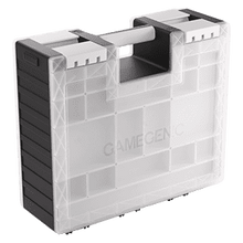 Gamegenic Game Castle Storage Box (Black/White/Clear)