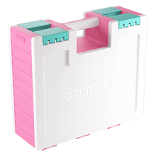 Gamegenic Game Castle Storage Box (Pink/White/Teal)