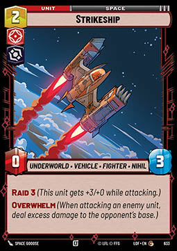 Strikeship (V.2) - Legends of the Force (Common) [LOF-633]
