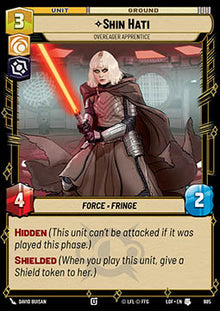 Shin Hati, Overeager Apprentice (V.2) - Legends of the Force (Uncommon) [LOF-685]