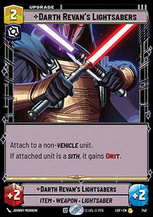 Darth Revan's Lightsabers (V.2) - Legends of the Force (Rare) [LOF-740]