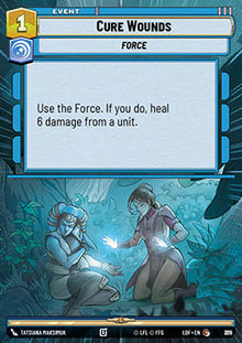 Cure Wounds (V.2) - Legends of the Force: Extras (Common) [XLOF-815]