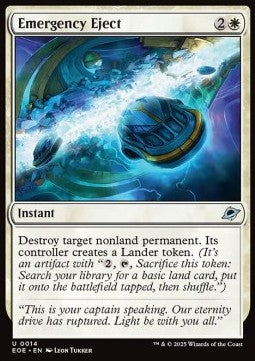 Emergency Eject⁣ - Edge of Eternities⁣ (Uncommon)⁣ [14]