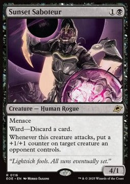 Sunset Saboteur⁣ - Edge of Eternities⁣ (Rare)⁣ [116]