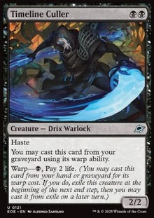 Timeline Culler⁣ - Edge of Eternities⁣ (Uncommon)⁣ [121]