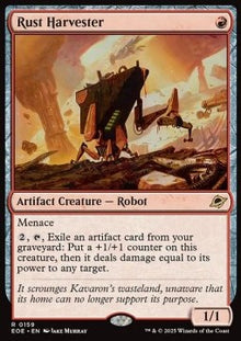 Rust Harvester⁣ - Edge of Eternities⁣ (Rare)⁣ [159]