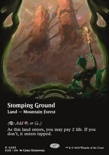 Stomping Ground (V.1)⁣ - Edge of Eternities: Extras⁣ (Rare)⁣ [283]