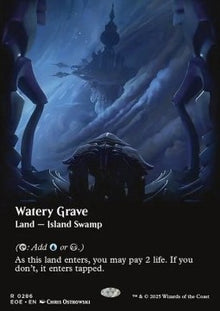 Watery Grave (V.1)⁣ - Edge of Eternities: Extras⁣ (Rare)⁣ [286]