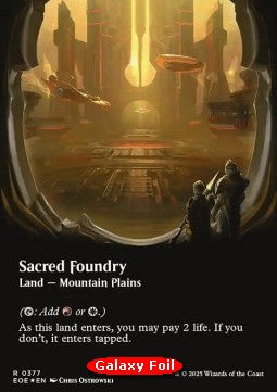 Sacred Foundry (V.2)⁣ - Edge of Eternities: Extras⁣ (Rare)⁣ [377]