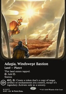 Adagia, Windswept Bastion (V.1)⁣ - Edge of Eternities: Extras⁣ (Mythic)⁣ [277]