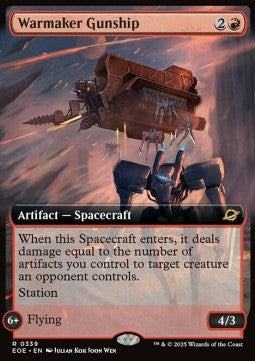 Warmaker Gunship⁣ - Edge of Eternities: Extras⁣ (Rare)⁣ [339]