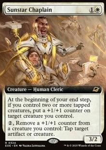 Sunstar Chaplain⁣ - Edge of Eternities: Extras⁣ (Rare)⁣ [324]